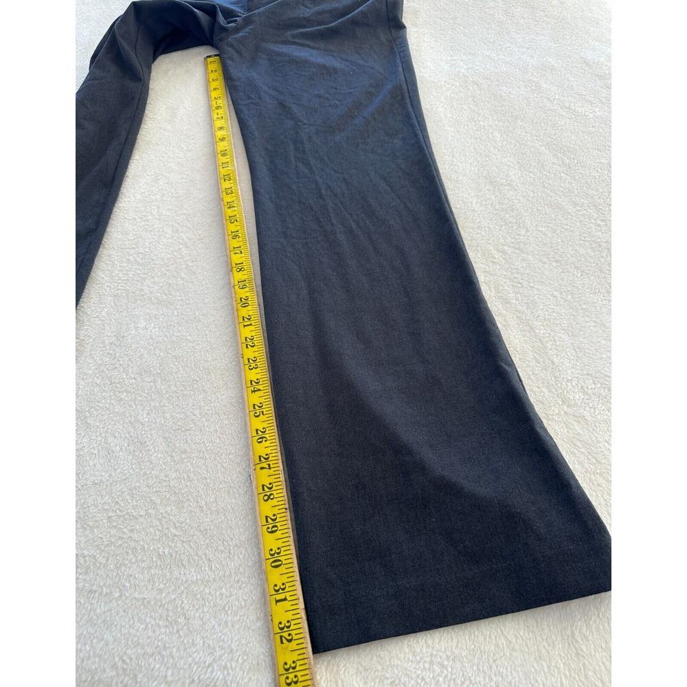 AB STUDIO waist elastic band gray charcoal pant women size 8 - Picture 5 of 14